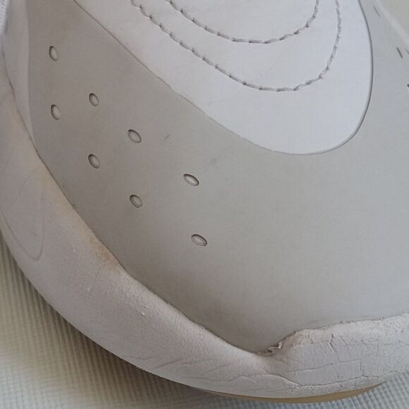 Adidas Ozelia White and Pink Lace Up GW1499 Women's Size 7 Preowned Condition - Picture 8 of 12